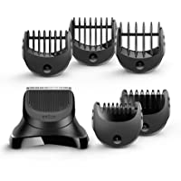 Braun Series 3 - Pack con cabezal de recortadora de barba y 5 peines BT32- compatible con afeitadora eléctrica Series 3…